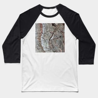 Cork Oak Tree Bark Texture 6 Baseball T-Shirt